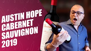 Austin Hope Cabernet Sauvignon 2019  Is it worth the hype  Wine Review [upl. by Euqinehs578]