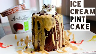 Healthy Mug Cake Recipe Using Ice Cream  How To Make A Low Calorie Ice Cream Mug Cake [upl. by Bertle]