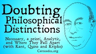 Doubting Philosophical Distinctions [upl. by Carolle]