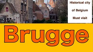 Brugge Historical City of Belgium walking tour [upl. by Skillern147]