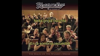 Rhapsody  The Magic Of The Wizards Dream Italian Version Lyrics amp Sub Español [upl. by Estelle]