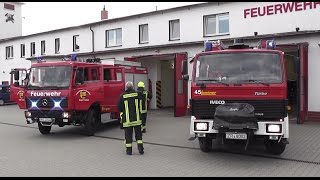 Dorfsirene  Tesla AZD 501  Scheunenbrand Einsatz für die Feuerwehr Triebes [upl. by Lilaj293]