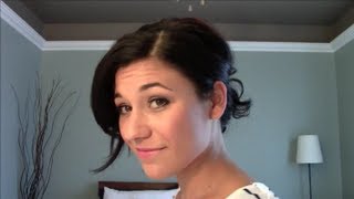 Tutoriel coiffure bohème simple avec un serre tête [upl. by Landy]