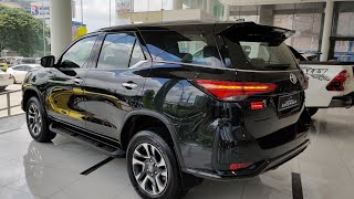 2022 Toyota Fortuner Legender Black Color  3 Row Seats SUV  Interior and Exterior [upl. by Lindly]