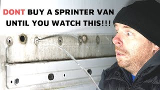 A job you MUST do  Sprinter And Crafter Side Trim Sealing [upl. by Eran602]