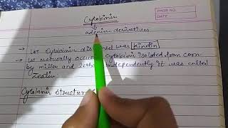 Cytokinin hormone structure biosynthesis and signalling pathway [upl. by Keram538]