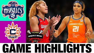 Washington Mystics vs Connecticut Sun Highlights  Women Basketball  2024 WNBA [upl. by Ro203]