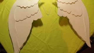 Foam Cosplay Wings  Pit Kid Icarus tutorial [upl. by Anawaj]