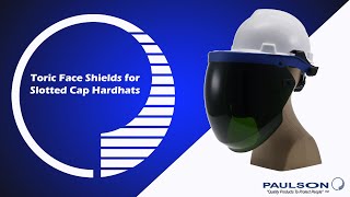 Toric Face Shields Compatible with Slotted Cap Hardhats [upl. by Nayhr]