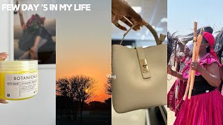 Vlog  Went to trade fair for the first time  doing Namibian weddings  chitchat amp more youtuber [upl. by Ainesej]