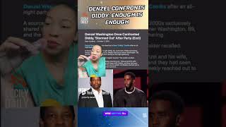 Denzel CALLS OUT Diddy at PARTY You Wont Believe Why [upl. by Crowley]