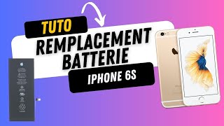 iPhone 6S  Comment remplacer la batterie [upl. by Hillegass14]