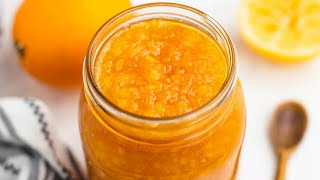 Easy Orange Marmalade Recipe [upl. by Padgett]