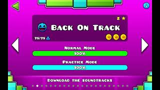 Back on Track geometry dash [upl. by Sirod654]