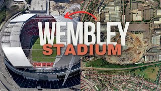 🏟️Wembley Stadium History of the Legends Home ✨ [upl. by Larrie]