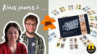 Les Chariots de lOuest 2 joueurs  Micro game [upl. by Notna]