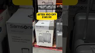 The Cheapest Luggage Set 🤑 costco travel shopping [upl. by Oiramad658]