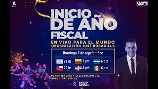 INICIO DE AÑO FISCAL  EN VIVO PARA EL MUNDO  PLANIFICACIÓN Y CELEBRACIÓN [upl. by Akilak413]