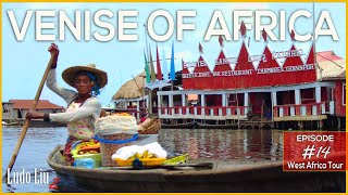 GANVIÉ the biggest floating village of Africa  4 k Travel documentary  West AFRICA Okada tour ep14 [upl. by Dilaw]