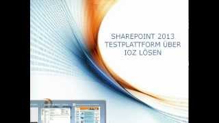 SharePoint 2013 Preview bei IOZ lösen [upl. by Sharma283]