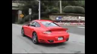 Porsche 997 Turbo 20052008  Fabspeed Muffler Bypass  Revs and Pulls [upl. by Ronnica832]