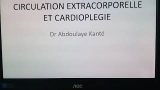 CIRCULATION EXTRACORPORELLE ET CARDIOPLEGIE [upl. by Azeria]