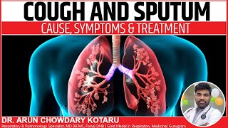 Sputum Production with Coughing  Protective Reflex  Dr Arun Chowdary Kotaru [upl. by Nimajneb]