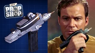 Build Your Own Star Trek Phaser  DIY Prop Shop [upl. by Adgam]