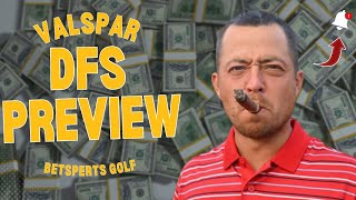 Valspar Championship DFS Preview Picks and Fades Sleepers and Winners [upl. by Adnolaj]