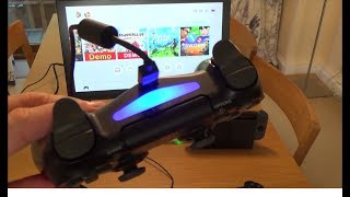 PS4 Controller fully working on the Nintendo Switch [upl. by Aicenev]