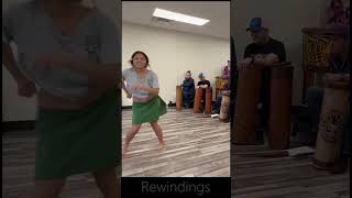 Tahitian Drummers and Ori Tahiti Dancers Practice 2 Rewinding oritahiti dance polynesian fitne [upl. by Beora]