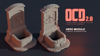 OCD 20 HERO Module Introduction  Blender AddOn [upl. by Dadelos]