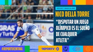 Nicolás Della Torre y su alegría por disputar un Juego Olímpico con Los Leones  DEPORTVCentral [upl. by Blondell864]