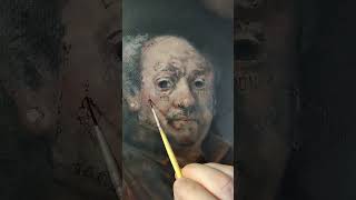 painting Lil Rembrandt  Face Tattoos [upl. by Lacefield]