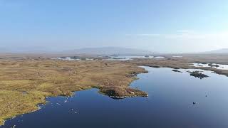 Lochan na hAchlaise is an irregular shaped on Rannoch Moor Scotland Mini 4 pro [upl. by Irihs143]