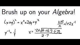 Brushing Up on Algebra 9 Canceling Common Factors in Rational Expressions [upl. by Akirre]