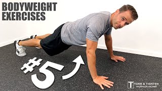 8 Bodyweight Exercises EVERYONE Should Do Hit Every Muscle [upl. by Hewes649]