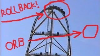 Top Thrill Dragster Rollback [upl. by Nimzay]