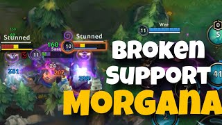 Morgana Wild Rift  Secretly Broken Support  iPhone 15 Pro Gaming [upl. by Wawro]