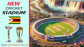 Zimbabwe building New Cricket STADIUM near Victoria Falls for 2026 U19 CWC amp 2027 Cricket World Cup [upl. by Iaw]