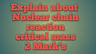 Nuclear fission chain reaction [upl. by Groscr590]