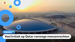 Handtekeningen tegen WK voetbal Niet in Qatar [upl. by Mcnally]