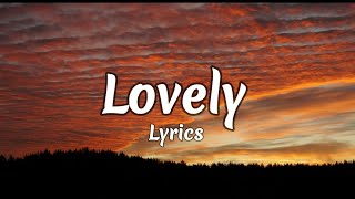 Billie Eilish  Lovely Lyrics [upl. by Anyl]