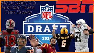 2024 Chicago Bears Mock Draft 30 HISTORIC TRADE For The 1 Pick [upl. by Wendy]