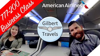 Flight Review  American Airlines AA 280  ICNDFW  Flagship Business Class  B777200ER [upl. by Nudnarb]