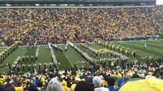 Michigan Band Entrance and Hail to the Victors vs Penn State [upl. by Farrel312]