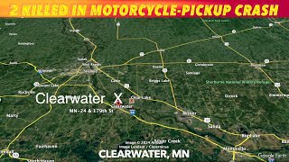 Two Killed In MotorcyclePickup Crash In Minnesota [upl. by Steward]