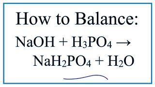 Sodium hydroxide  Phosphoric acid [upl. by Agatha159]