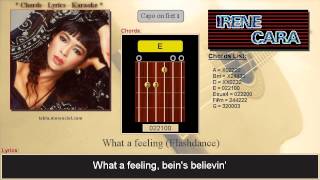 Irene Cara  What A Feeling 0042 [upl. by Tamarra400]