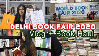 DELHI WORLD BOOK FAIR 2020 ll VLOG amp BOOK HAUL ll Saumyas Bookstation [upl. by Zelda466]